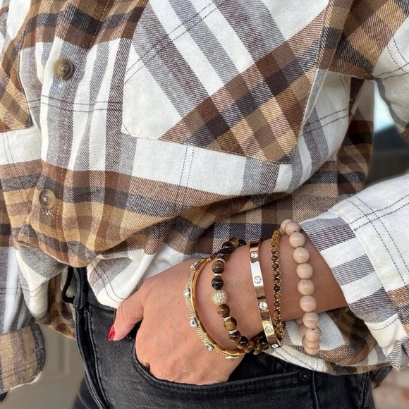 Park Lane “Tigers Eye” Micro Impression Bracelet! BNIB!Limited Edit! Sold Out! - Picture 9 of 12